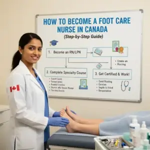 How to Become a Foot Care Nurse in Canada (Step-by-Step Guide)
