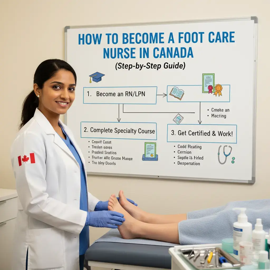 How to Become a Foot Care Nurse in Canada (Step-by-Step Guide)